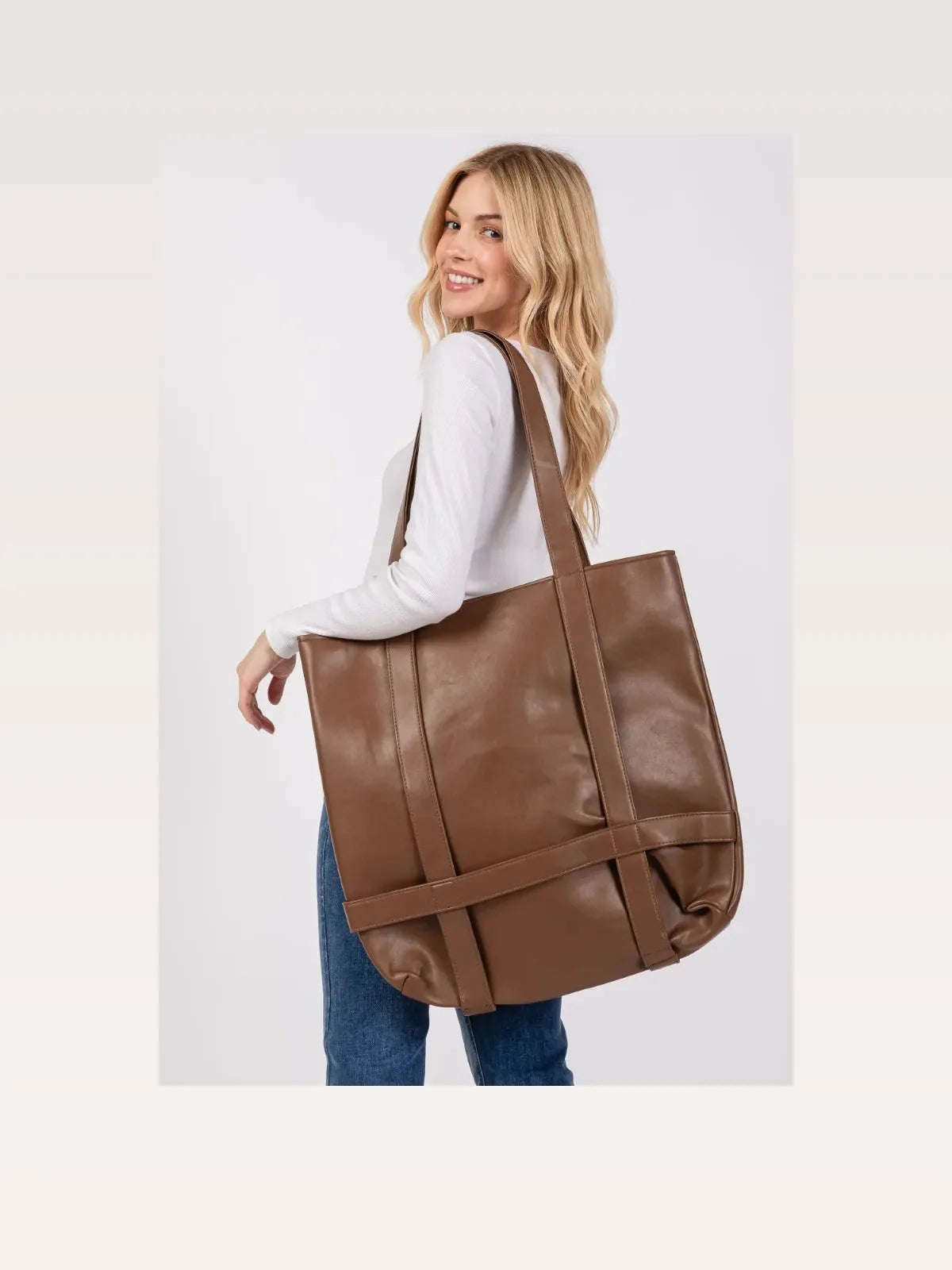 Hat Carrier Tote Bag — styled showcase — Livostyle