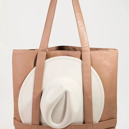 Hat Carrier Tote Bag — square view — Livostyle