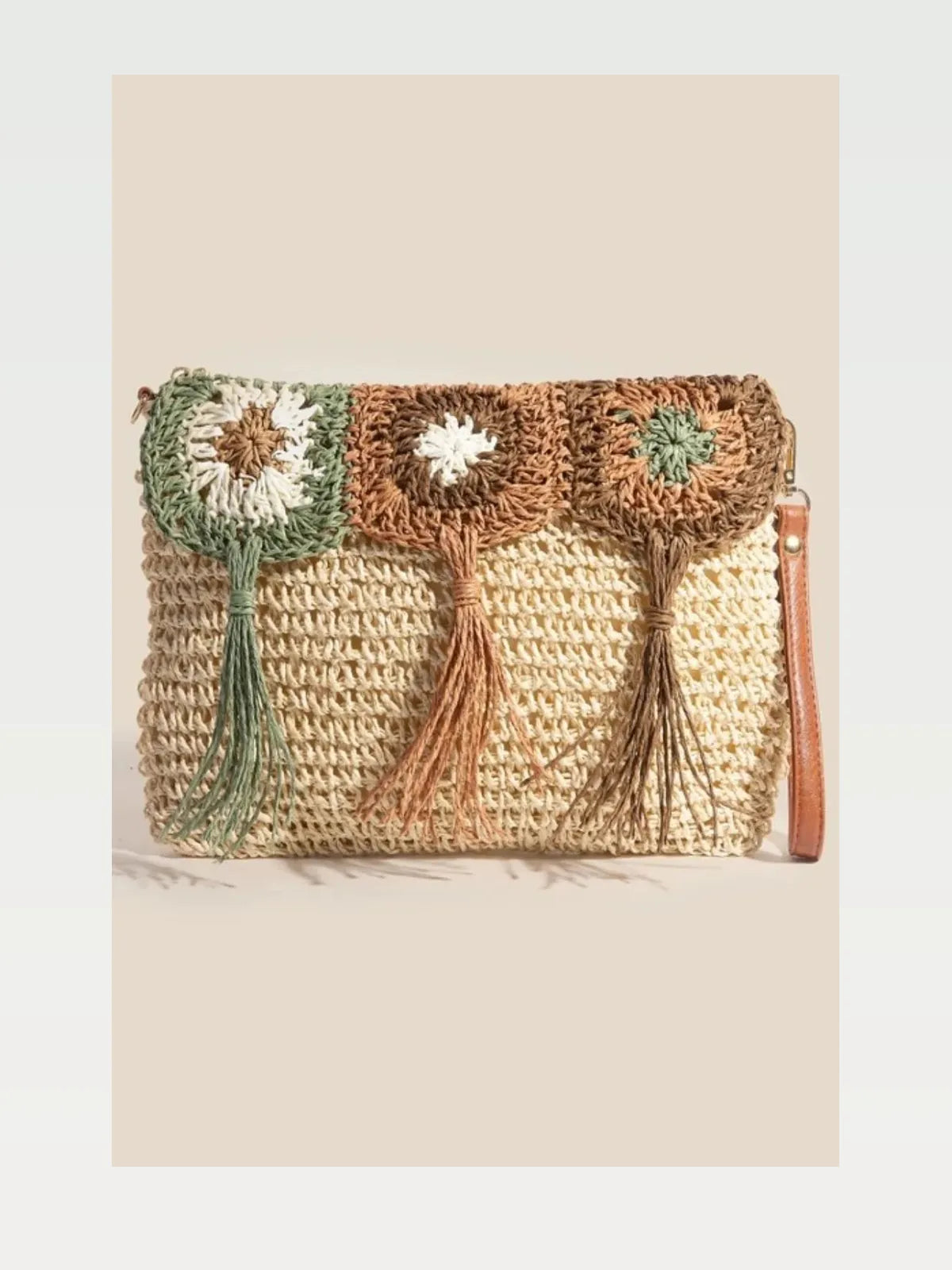 Intricate Tassel Braided Crossbody Bag — styled showcase — Livostyle