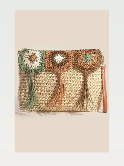 Intricate Tassel Braided Crossbody Bag — styled showcase — Livostyle