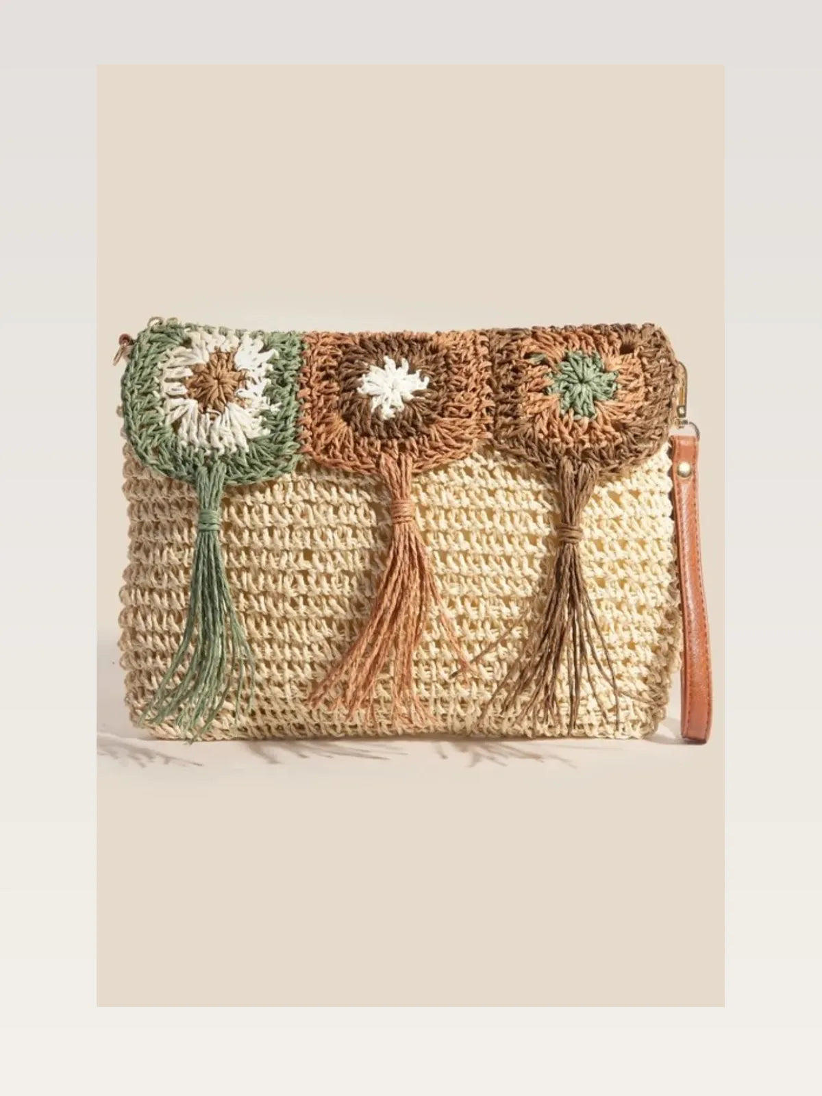 Intricate Tassel Braided Crossbody Bag — styled showcase — Livostyle