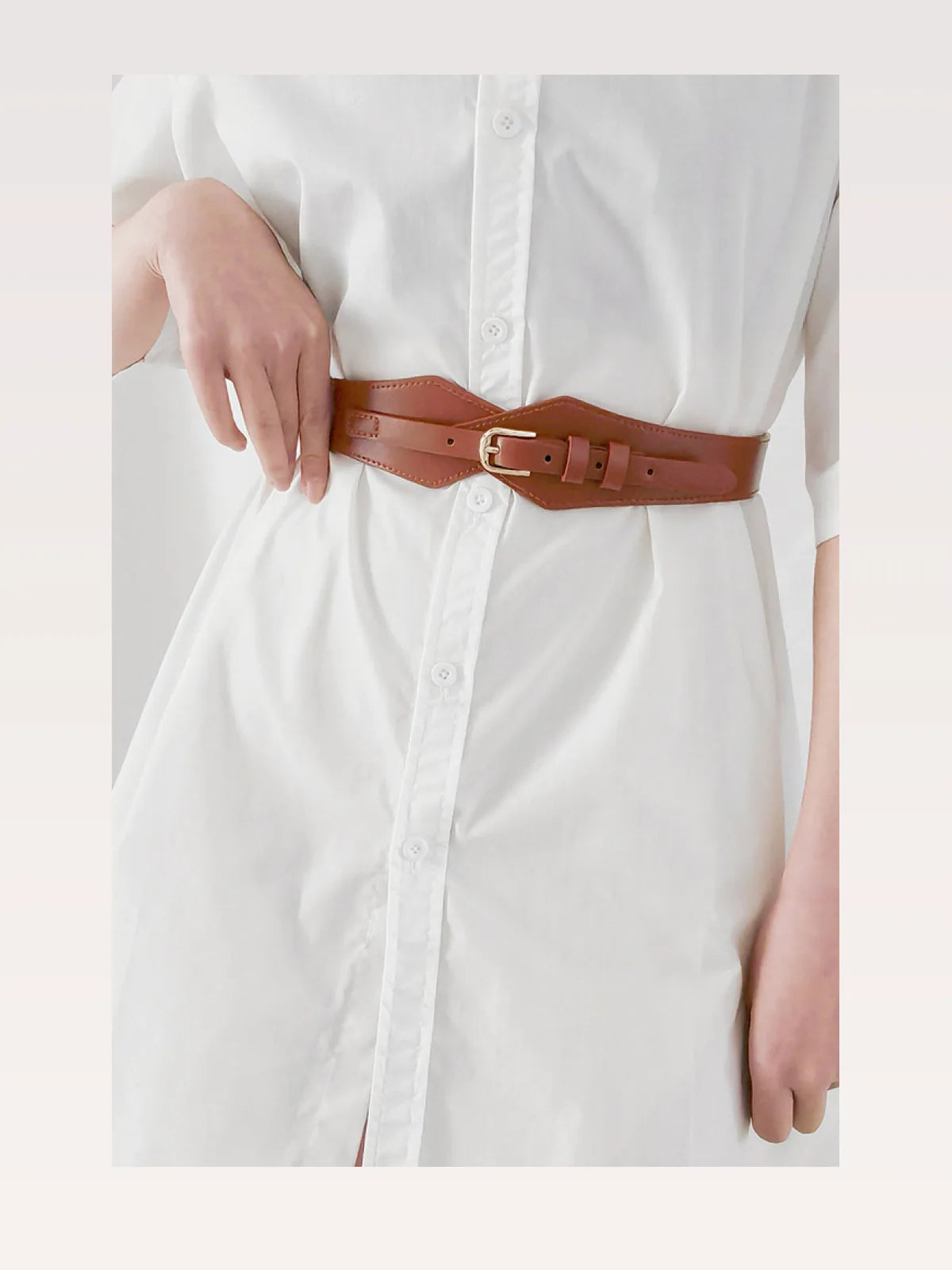 Fashion Geometric Elastic Belt — styled showcase — Livostyle