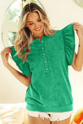 Trendy Mineral Wash Terry Top for Laid-back Style — Livostyle