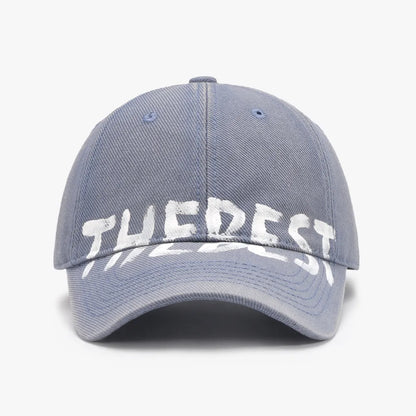 Letter Adjustable Baseball Cap — Livostyle