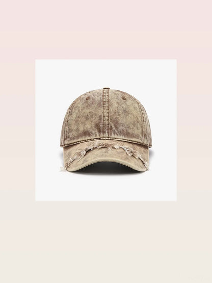 Fringe Adjustable Cotton Baseball Cap — styled showcase — Livostyle