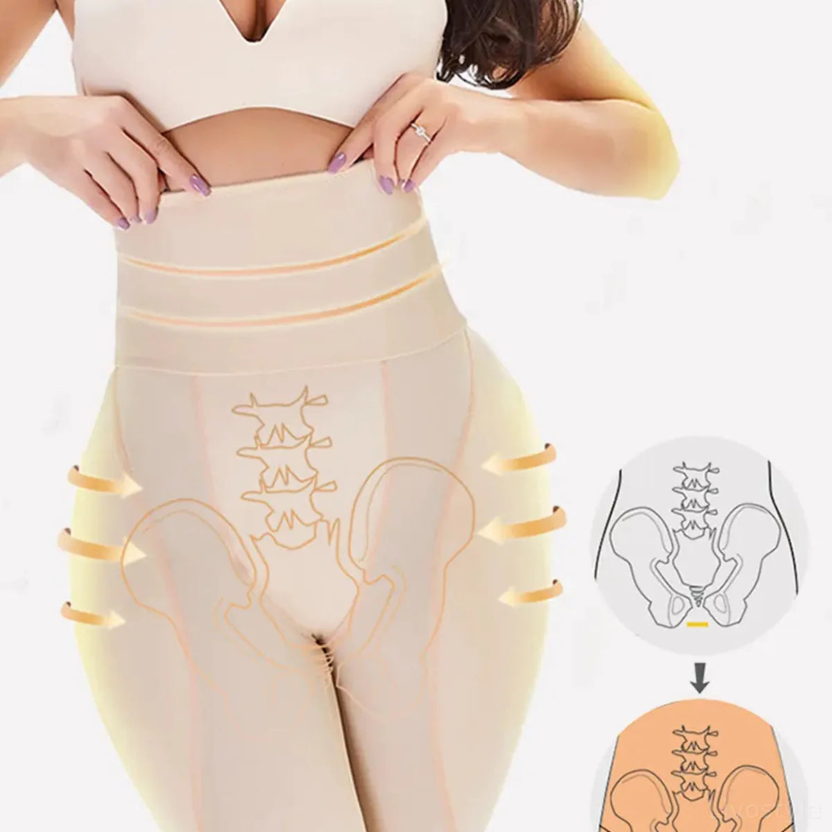 Hip Lifting Shaping Shorts — square view — Livostyle