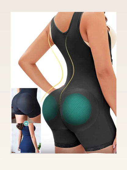 Side Zip Up Wide Strap Shapewear — styled showcase — Livostyle