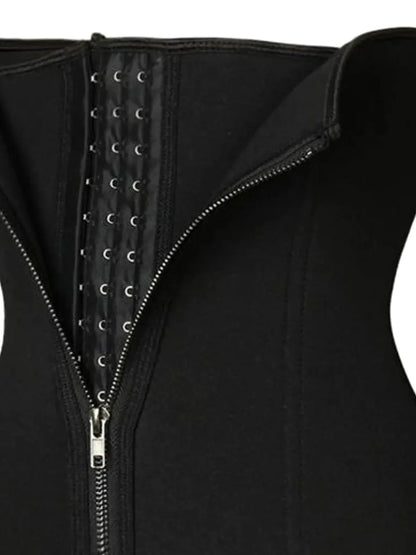 Zipper Shaping Band with Hook and Eye Closure — detail view — Livostyle