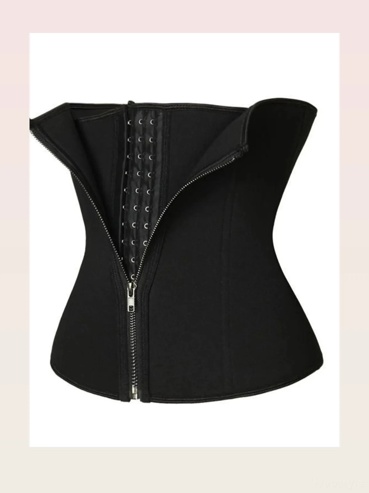 Zipper Shaping Band with Hook and Eye Closure — styled showcase — Livostyle