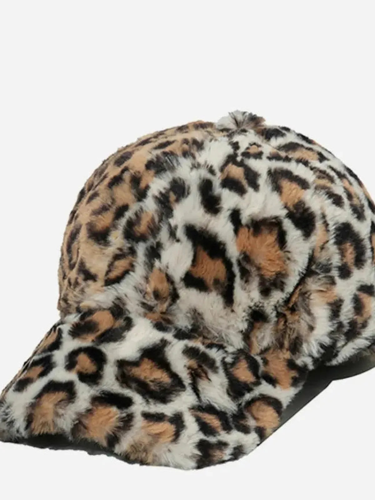 Fuzzy Acrylic Baseball Cap — detail view — Livostyle