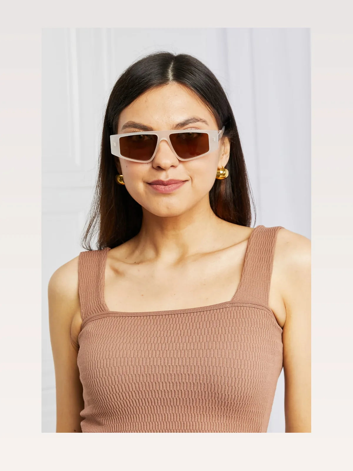 Geometric TAC Polarization Lens Sunglasses — styled showcase — Livostyle