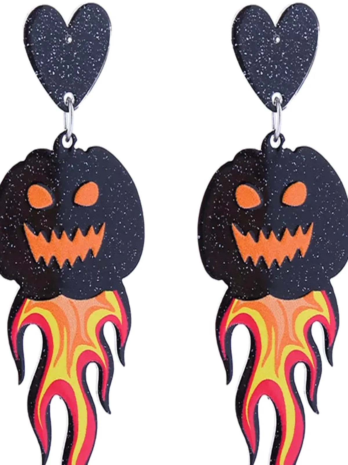 Halloween Dangle Earrings — detail view — Livostyle
