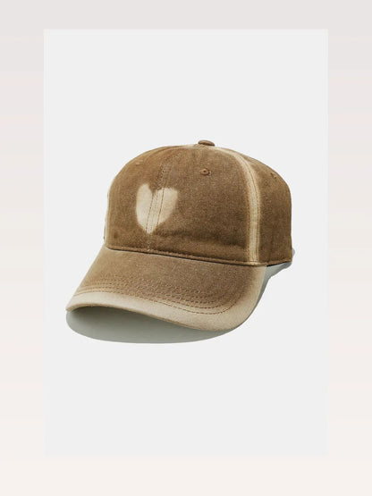 Heart Cotton Baseball Cap — styled showcase — Livostyle