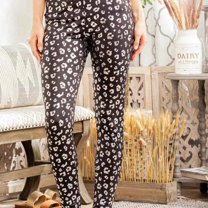 Leopard High Waist Leggings — square view — Livostyle