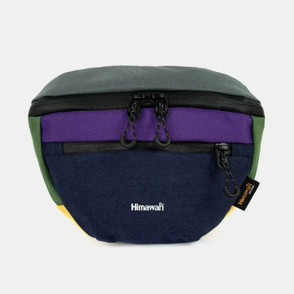 Waterproof Canvas Adjustable Strap Sling Bag — square view — Livostyle
