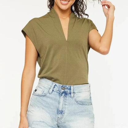 High Rise Raw Hem Denim Shorts in 100% Cotton