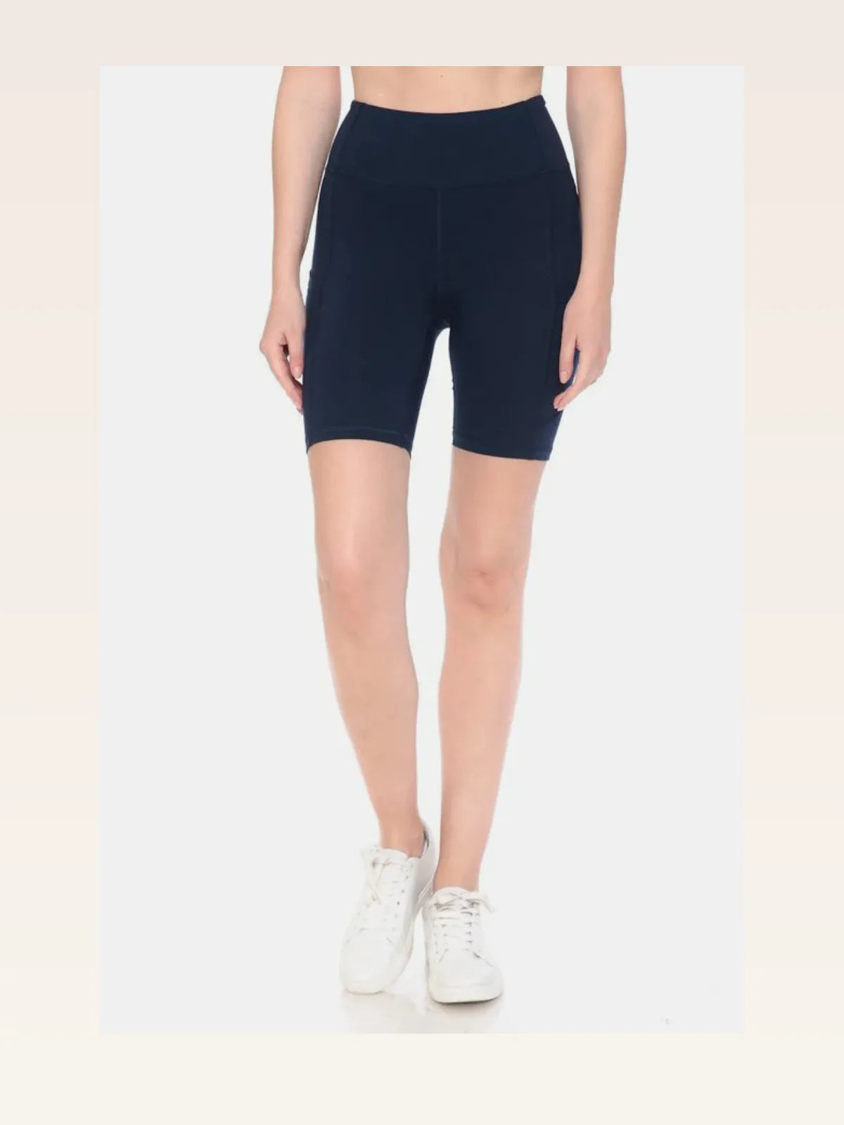 High Waist Active Shorts — styled showcase — Livostyle