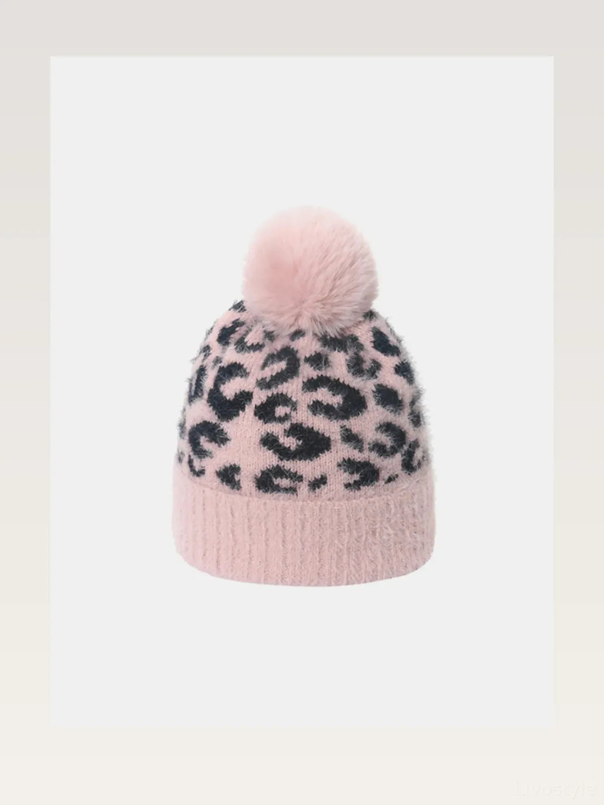 Leopard Hat with Pompom — styled showcase — Livostyle