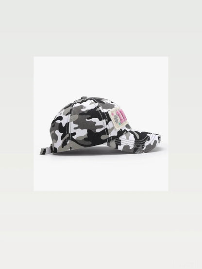 Letter Adjustable Cotton Baseball Cap — styled showcase — Livostyle