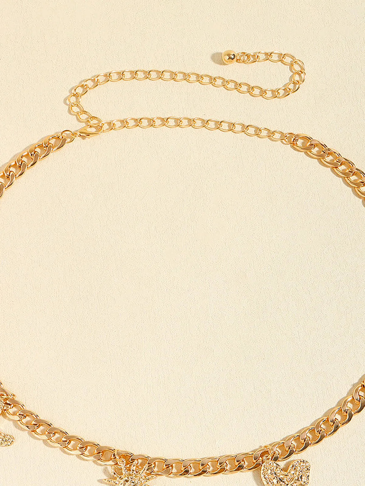 LOVE Alloy Belt — detail view — Livostyle