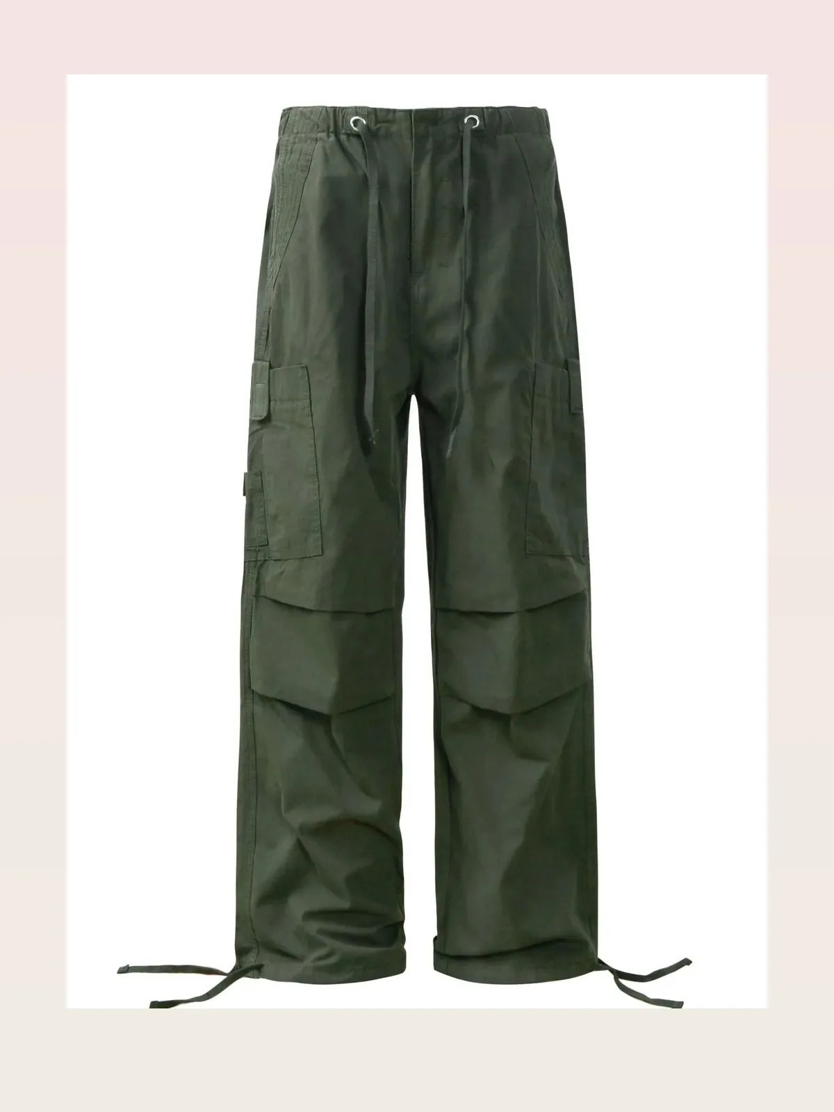 Men's Cargo Pants with Drawstring Hem — styled showcase — Livostyle
