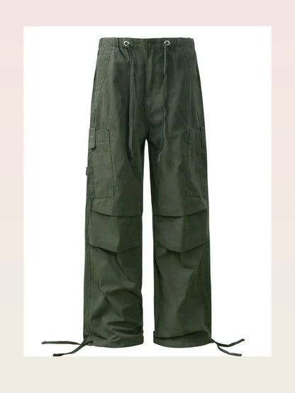 Men's Cargo Pants with Drawstring Hem — styled showcase — Livostyle