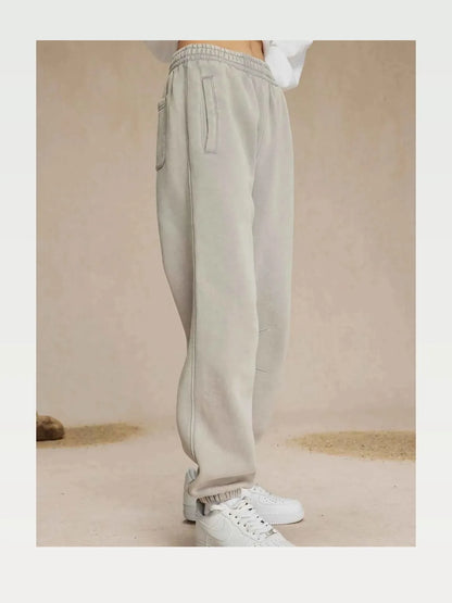 Men's Casual Elastic Waist Cotton Sweatpants — styled showcase — Livostyle