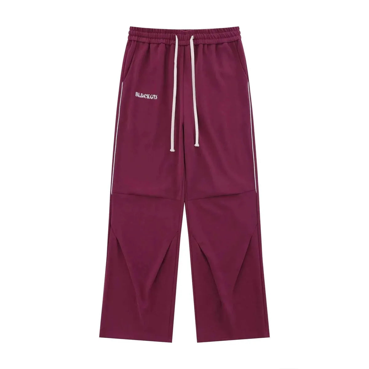 Men's Drawstring Pants with Pockets — square view — Livostyle