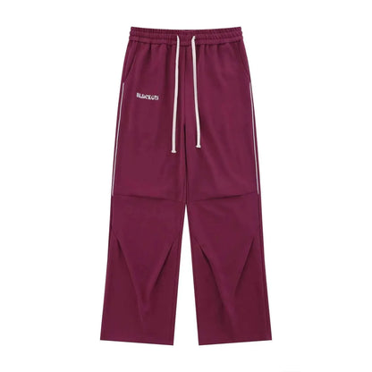 Men's Drawstring Pants with Pockets — square view — Livostyle