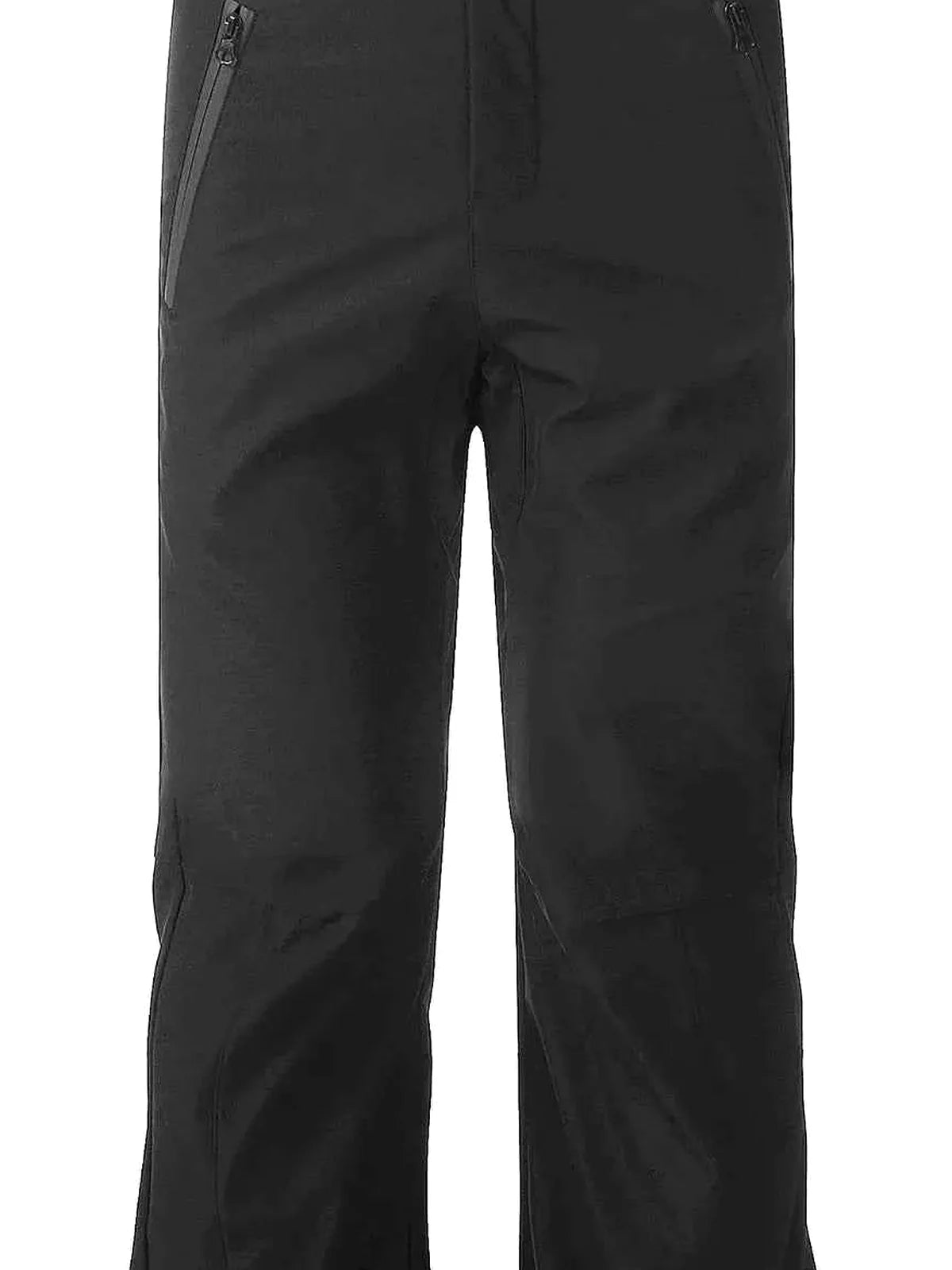 Men's High Waist Slim Straight Pants — detail view — Livostyle