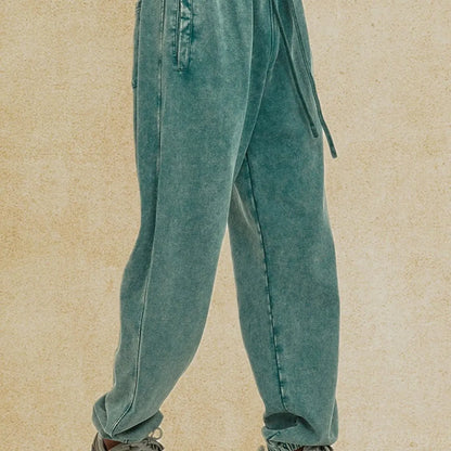 Men's Loose Fit Drawstring Casual Pants — square view — Livostyle