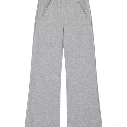 Men's Wide Leg Pants with Pockets — square view — Livostyle