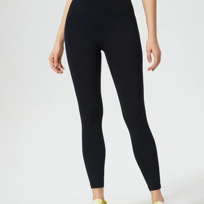Wide Waistband Active Leggings — square view — Livostyle