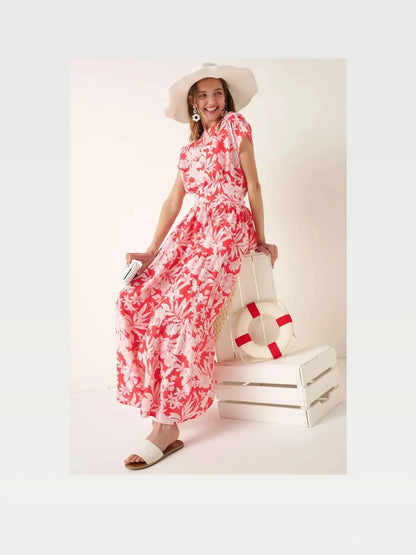 Tropical Print Top and Skirt Set — styled showcase — Livostyle