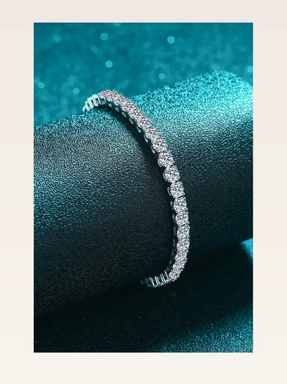 Moissanite Bracelet — styled showcase — Livostyle