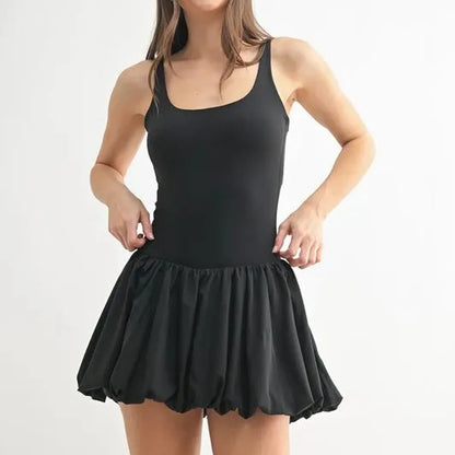 Bubble Active Mini Dress — square view — Livostyle
