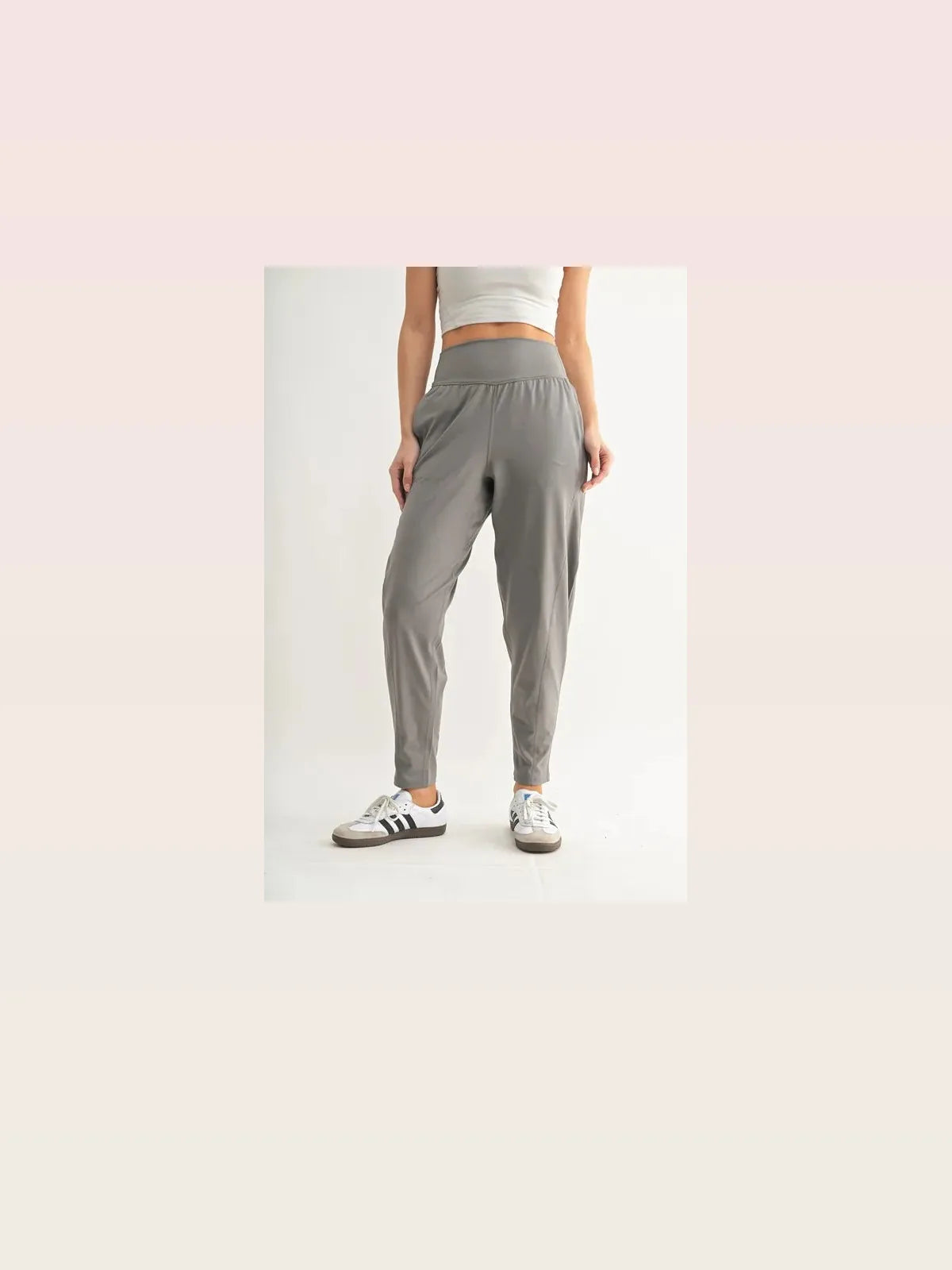 Flowbarrel High Waist Active Pants — styled showcase — Livostyle