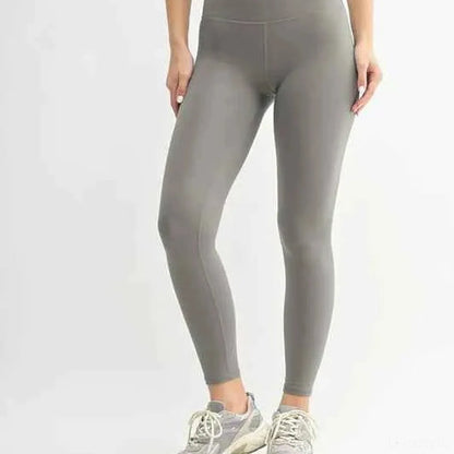 Venice Cloud Light Contour High-Waisted Leggings in NEW PEWT — square view — Livostyle