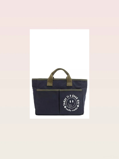 Canvas Tote Bag — styled showcase — Livostyle