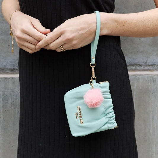 Faux Leather Pouch — square view — Livostyle