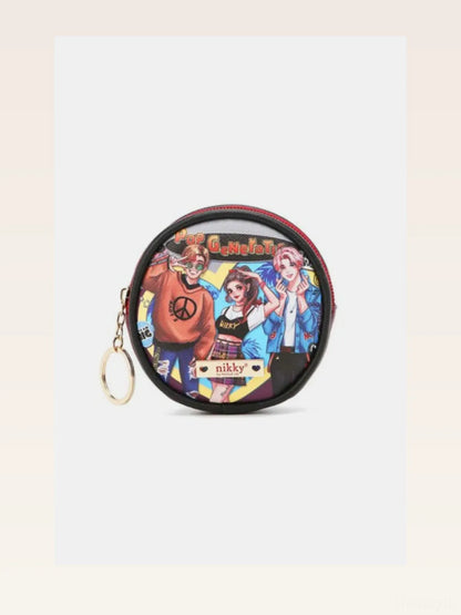 Keychain Round Coin Purse — styled showcase — Livostyle
