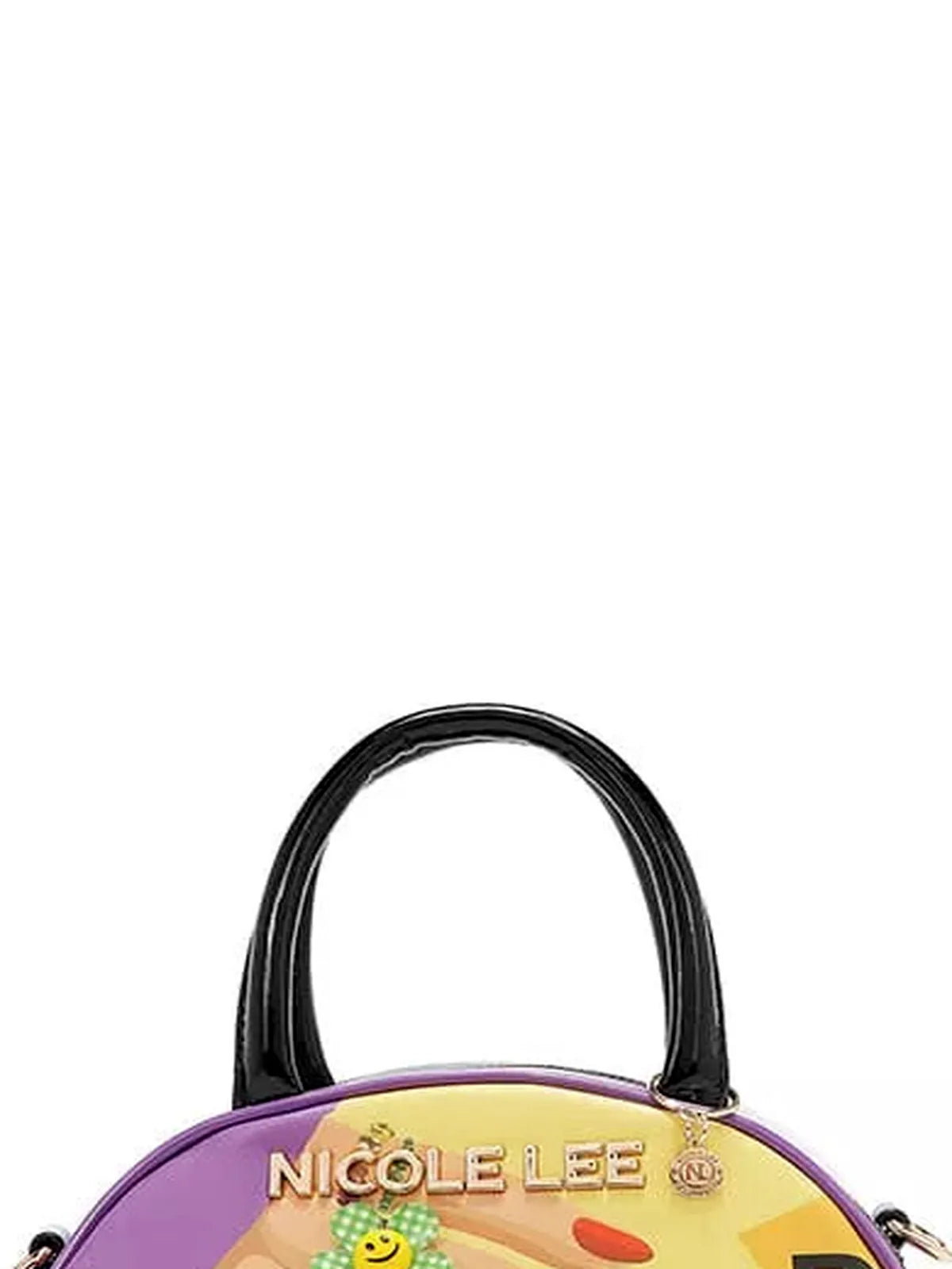 Nail Polish Mini Dome Handbag — detail view — Livostyle