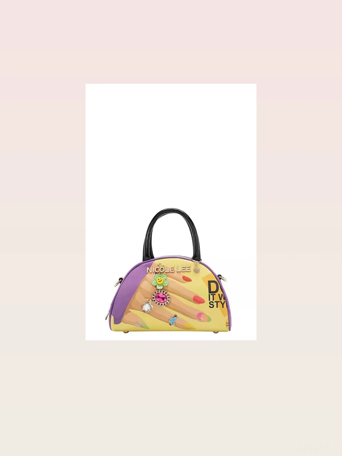 Nail Polish Mini Dome Handbag — styled showcase — Livostyle