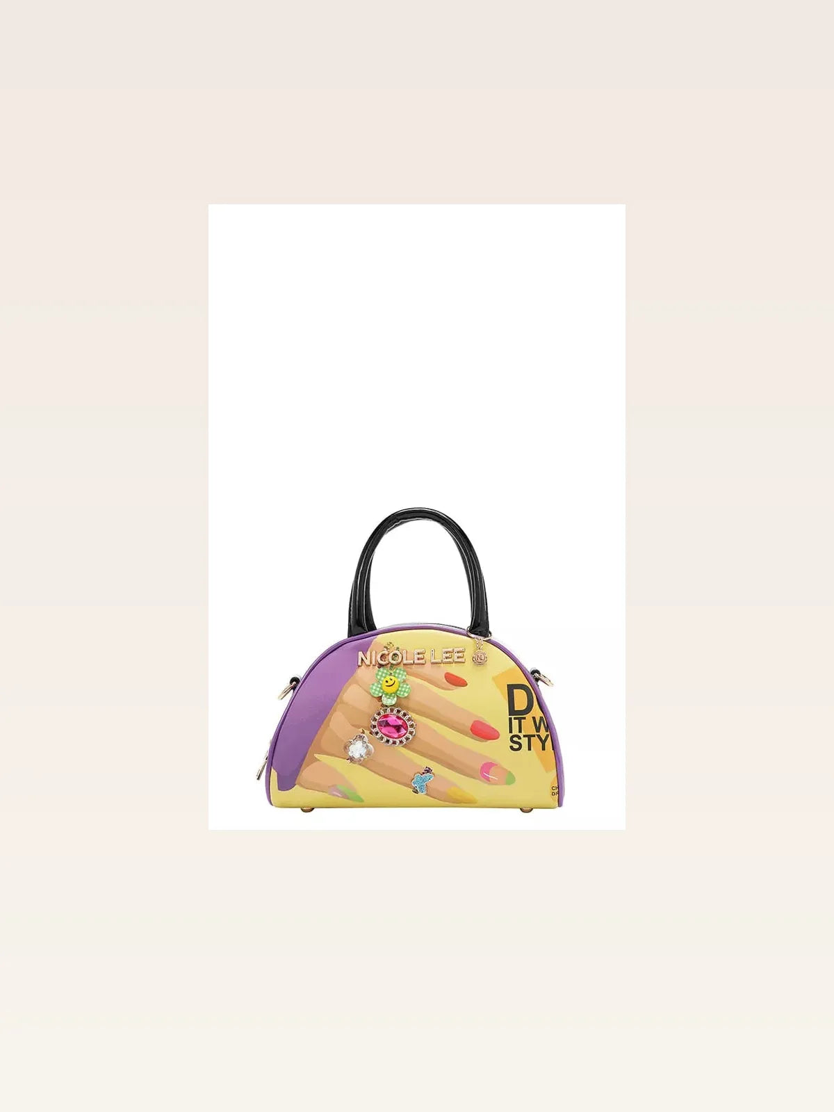Nail Polish Mini Dome Handbag — styled showcase — Livostyle