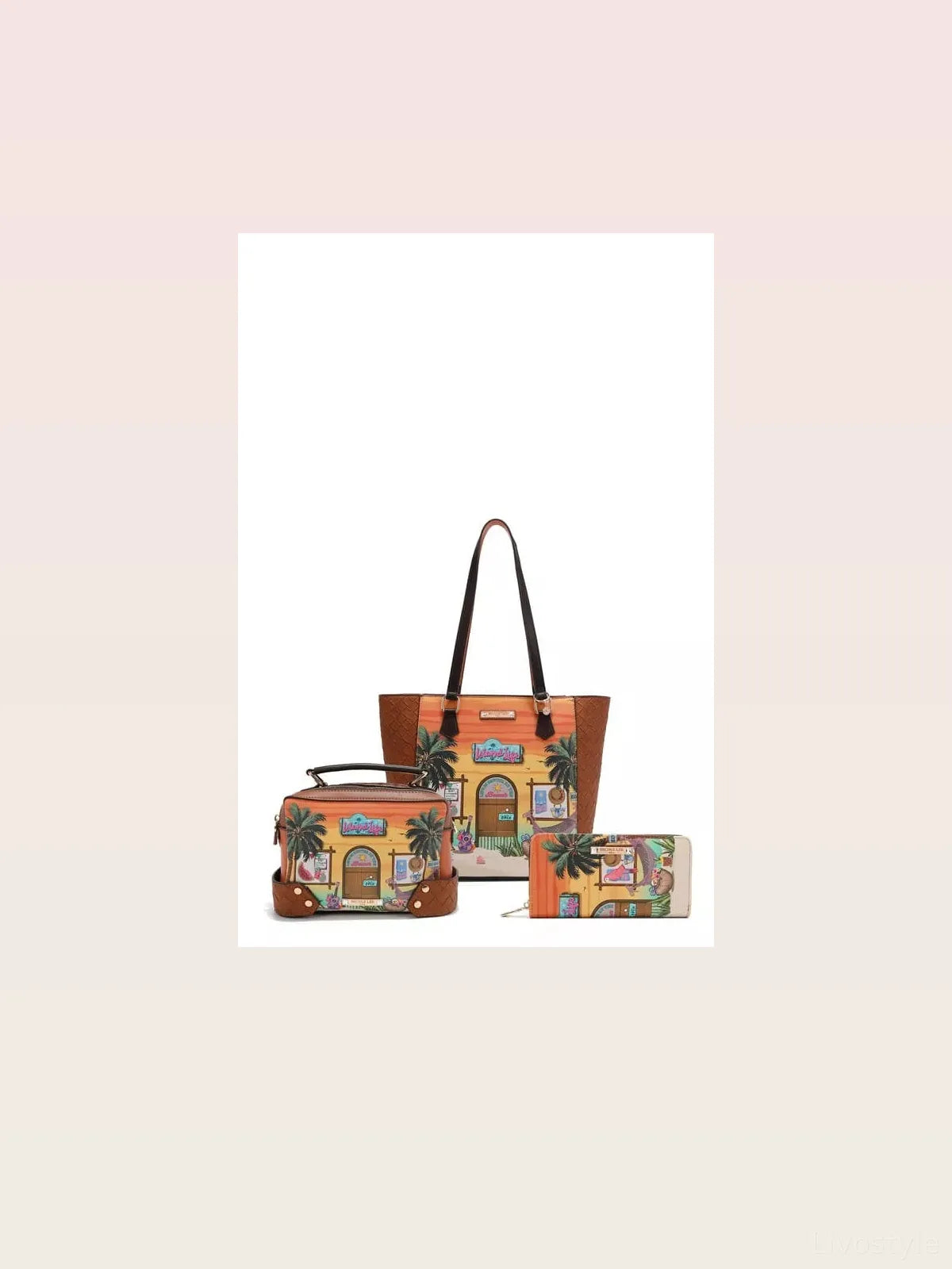 Sun and Sand 3 Piece Bag Set — styled showcase — Livostyle