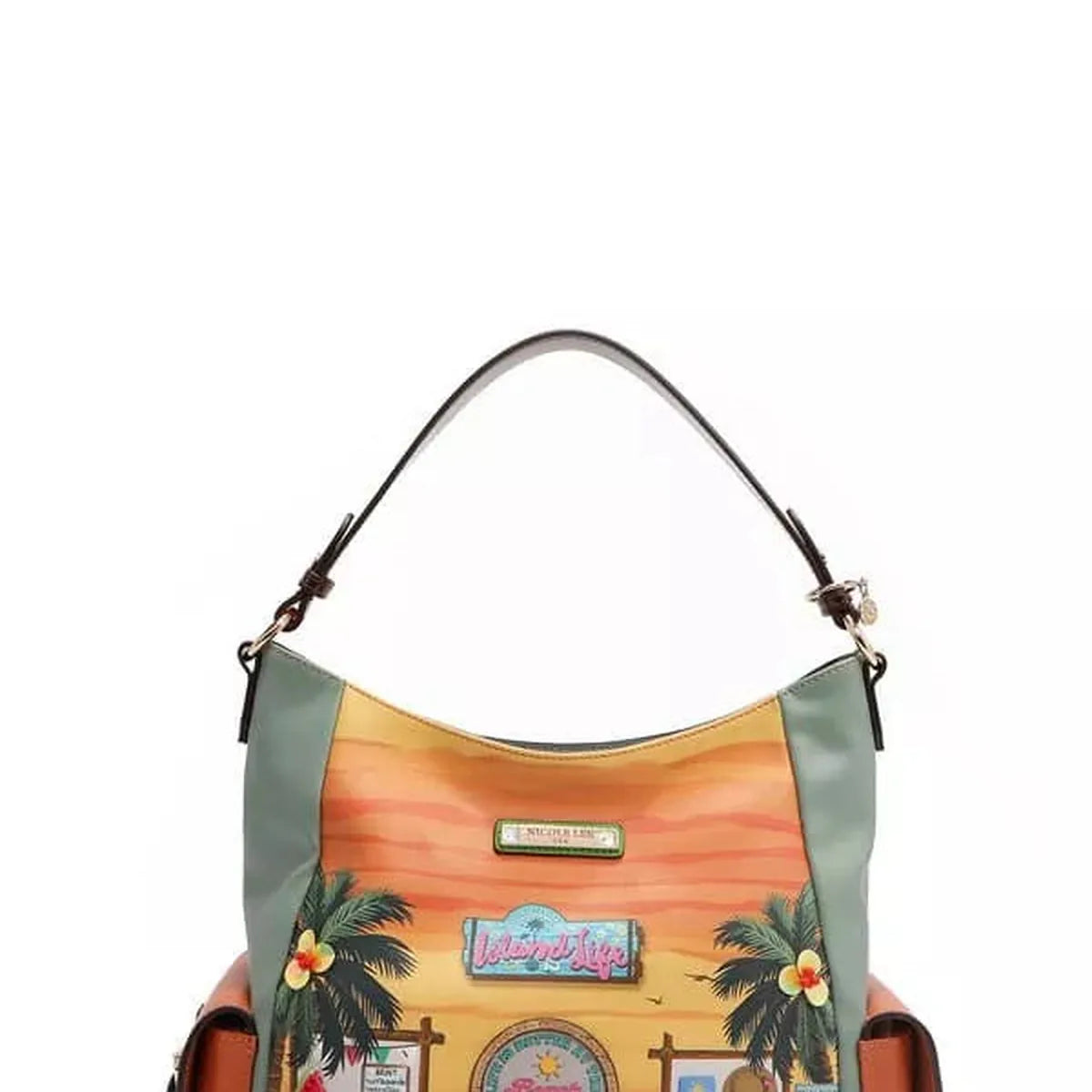 Sun and Sand Hobo Handbag — square view — Livostyle