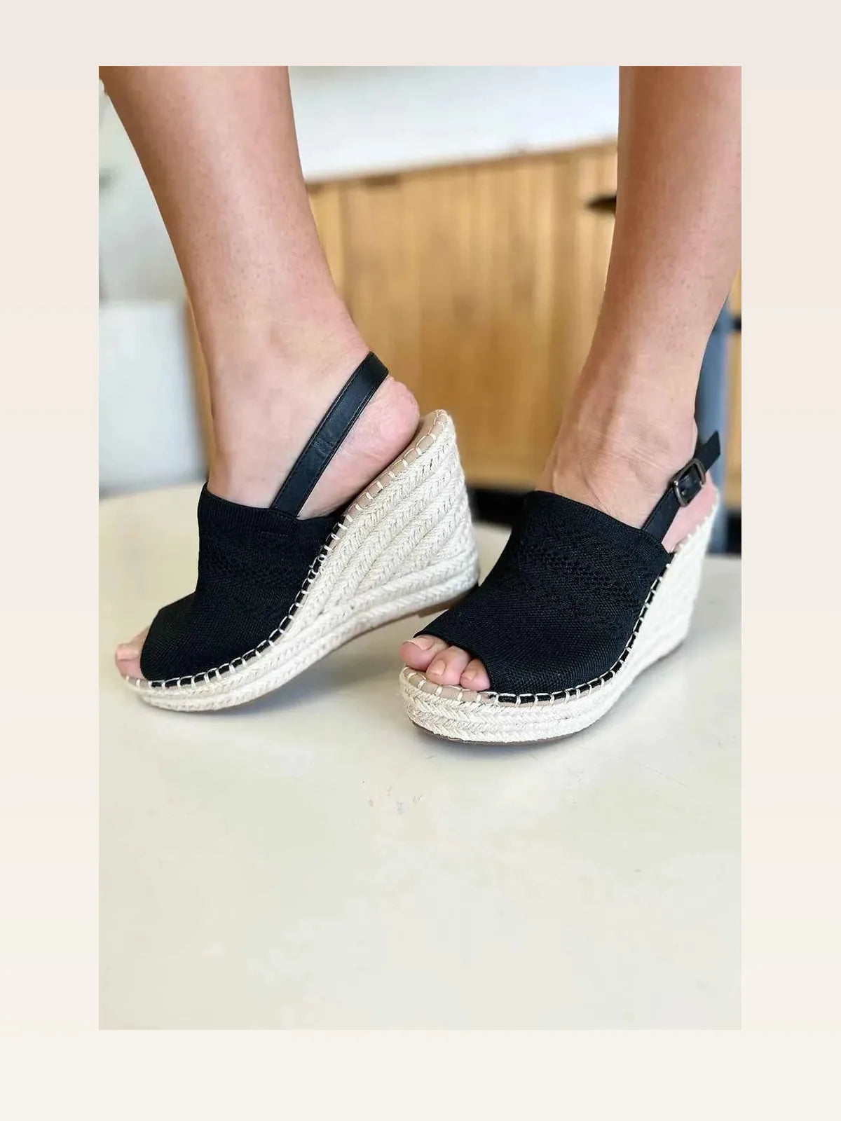 Stylish Peep Toe High Heels for Chic & Elegant Look — styled showcase — Livostyle