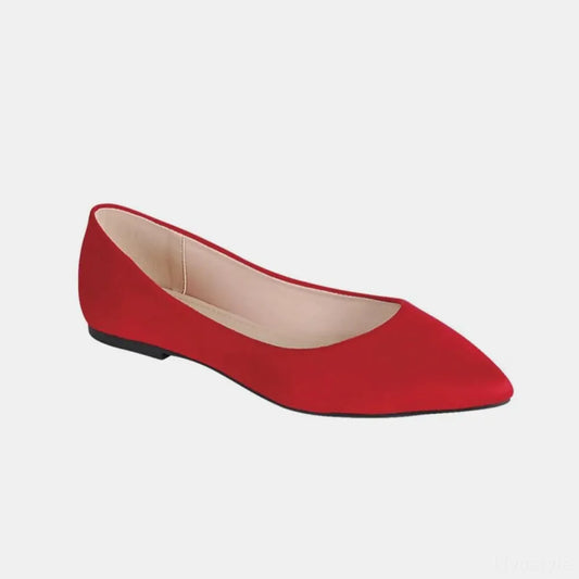 Chic Pointed Toe Loafers for Versatile Style & Comfort — square view — Livostyle