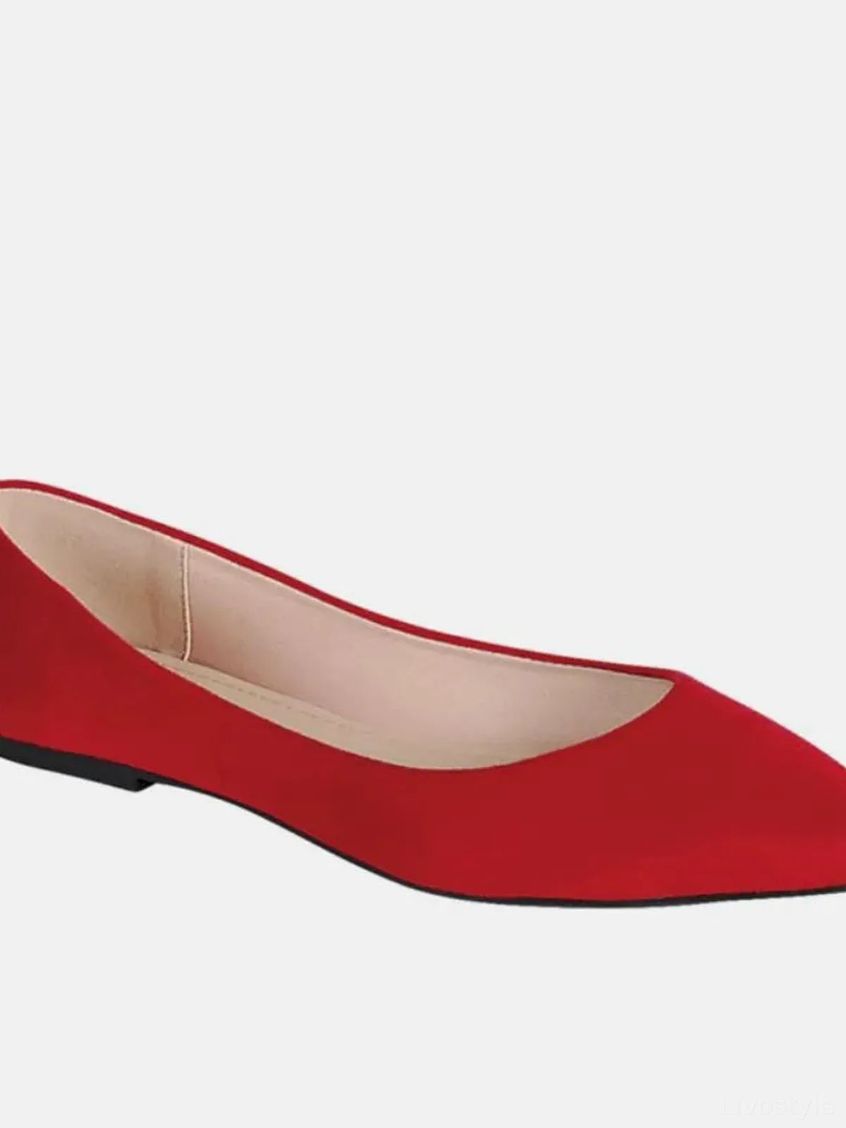 Chic Pointed Toe Loafers for Versatile Style & Comfort — detail view — Livostyle