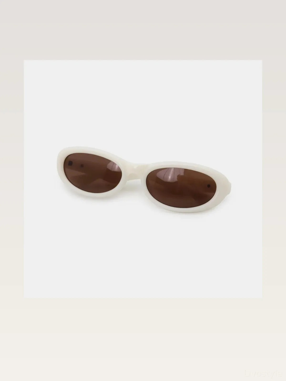 Polycarbonate Frame Cat Eye Sunglasses — styled showcase — Livostyle